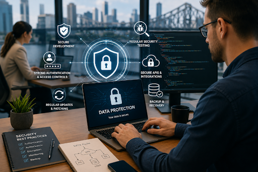 custom software security